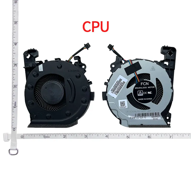 New Laptop cpu cooling fan For HP Pac Gaming 4 Green blade Pavilion 15-CX 15-cx0060TX TPN-C133 CX0598 CX0040NR CX0071NR CX0999