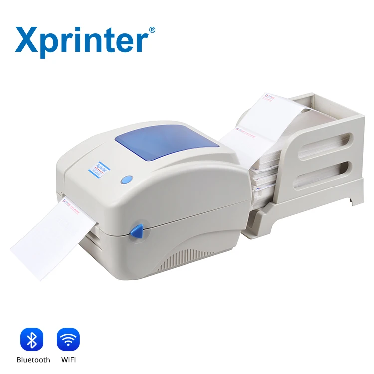 Xprinter XP-490B Shipping Label Printer Sticker Printing Machine 152mm/s Printing Speed 4x6 Label Thermal Printer