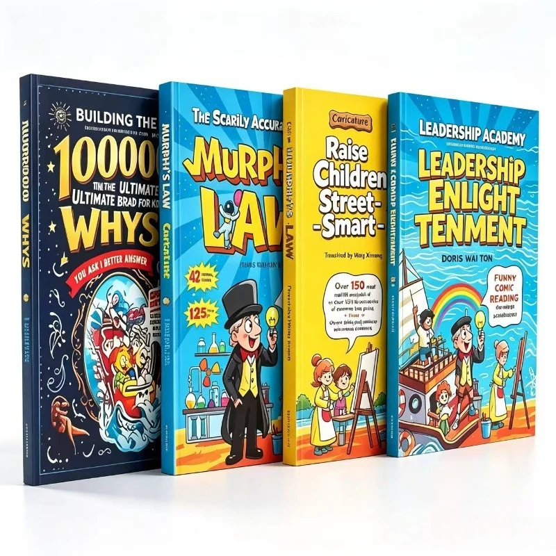 Livre anglais "Éduquer les enfants à la vie quotidienne", pour des enfants émotionnellement forts, mentalement pointus et courageux, capables de prendre des décisions autonomes dans le monde réel.