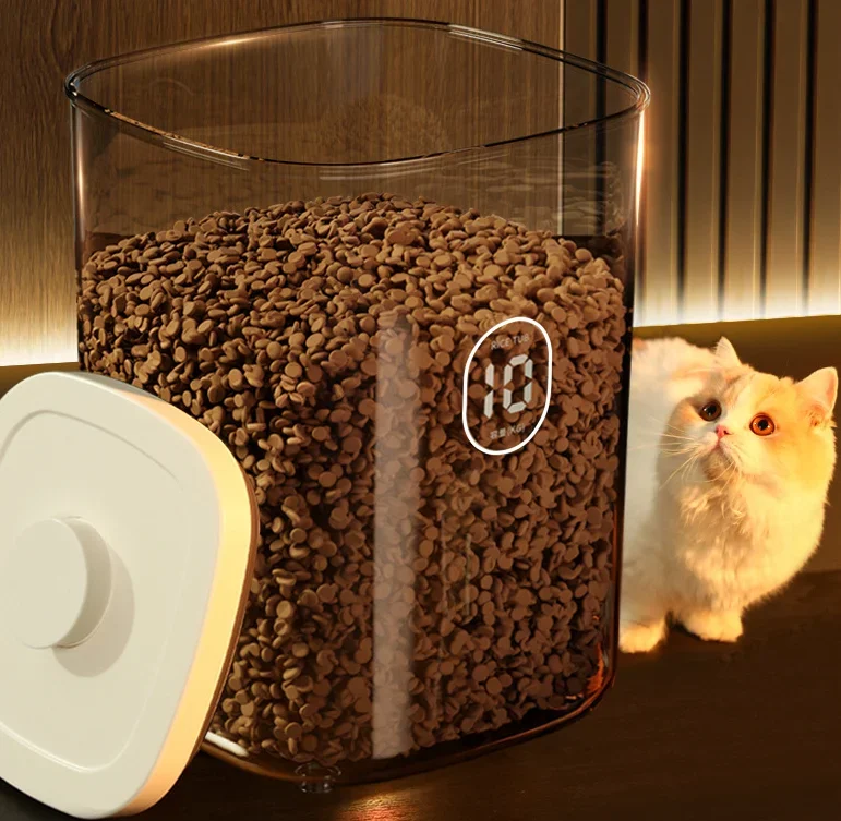 New large capacity sealed cans moisture-proof pet vacuum storage bucket Cat food and dog food bucket