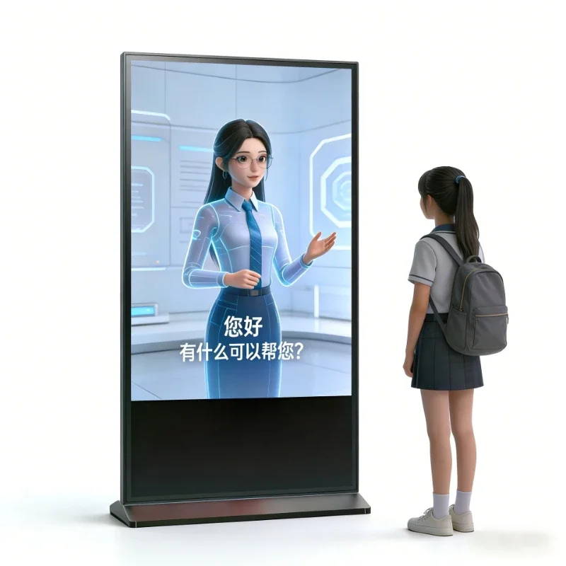 AI digital human all-in-one machine voice interaction large screen virtual human dialogue intelligent touch screen