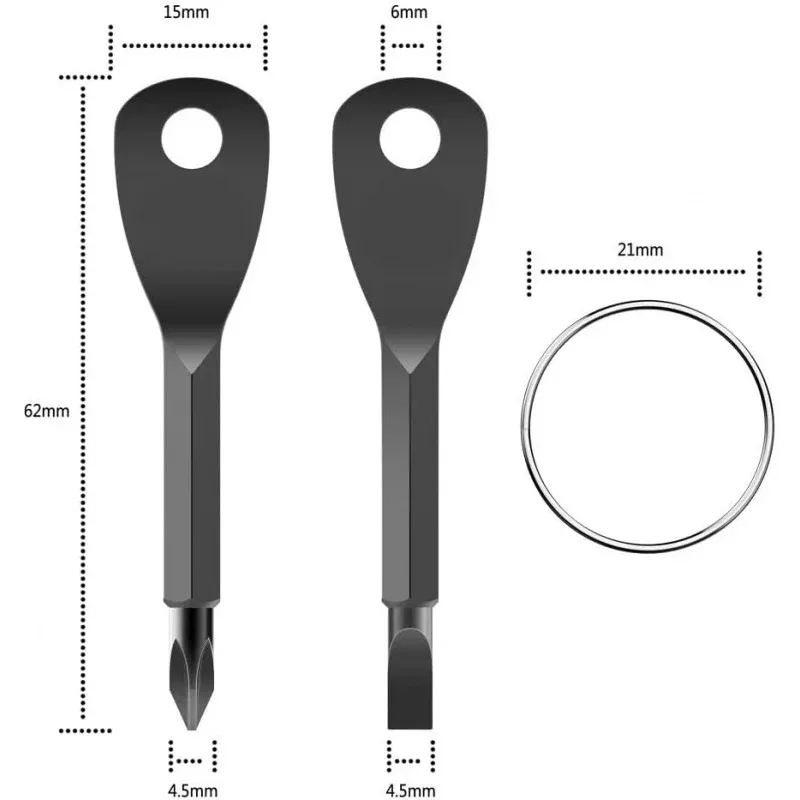 Нет в наличии. из стока..1 комплект, многофункциональная отвертка из нержавеющей стали Mini EDC, шлицевые отвертки в форме ключа, брелок Po