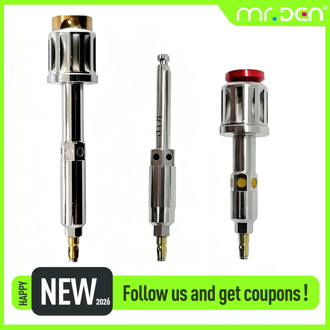 For Adin Dental Implant Driver Set Hand & Motor Use Precision Ratchet Implant Carrier Screw Holder for Dental Implant Surgery