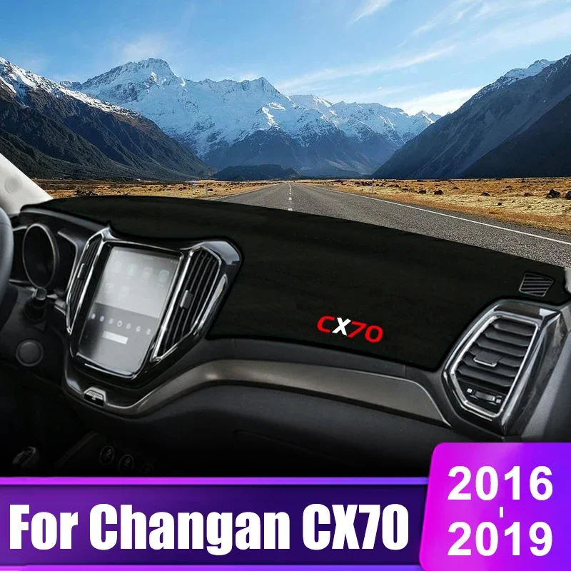 

For Changan CX70 2016 2017 2018 2019 Car Dashboard Cover Sun Shade Avoid Light Mat Pad Instrument Panel Carpets Accessories