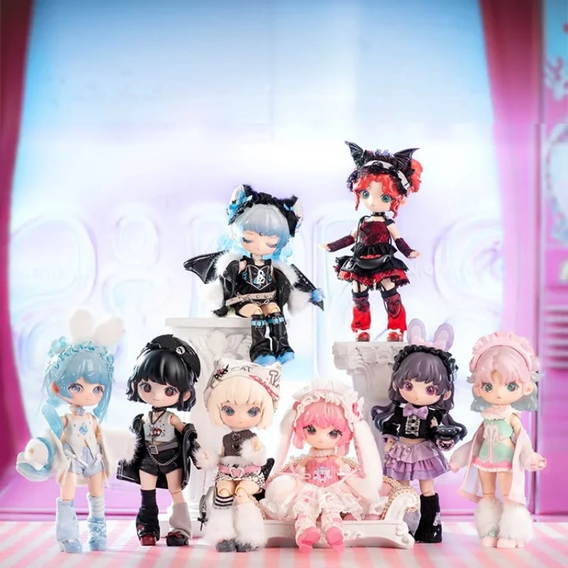 

SIMONTOYS Liroro V2.5 Binary Sweetheart Series Blind Box Toys 1/12 Bjd Mystery Box Anime Action Figure Kawaii Model Girls Gift