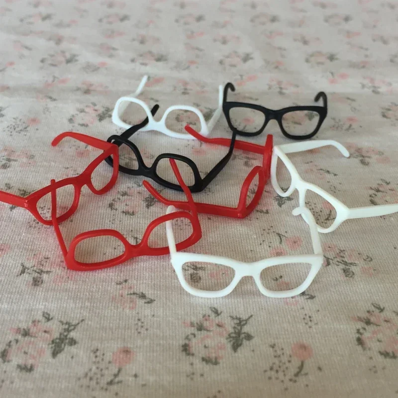 New styles doll accessories red black white sunglassess for liccca BB 1:6 dolls BBI388