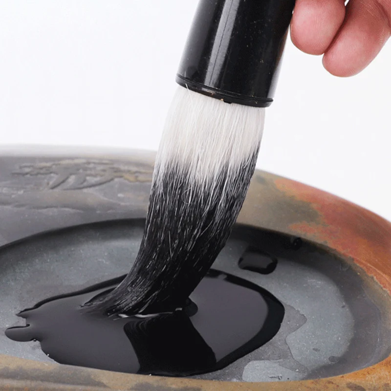 Big Chinese Calligraphy Brush Weasel Wolf Wool Bear Hair Large Character Writing Brush For Watercolor Spring Festival Couplets