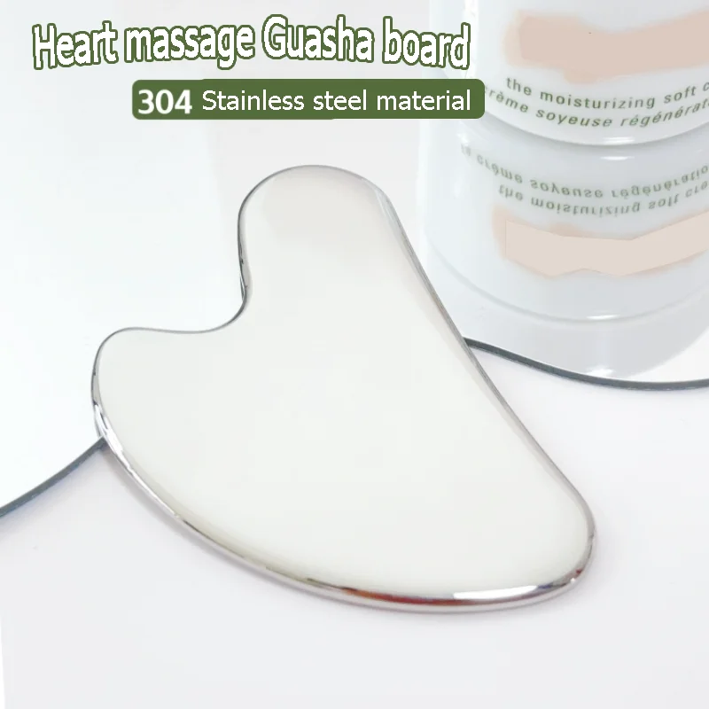 Gua Sha Visage Gousha หินสําหรับใบหน้าหินสําหรับใบหน้าคอ Guasha Gua Sha Scraper Gousha หินสําหรับนวดหน้า