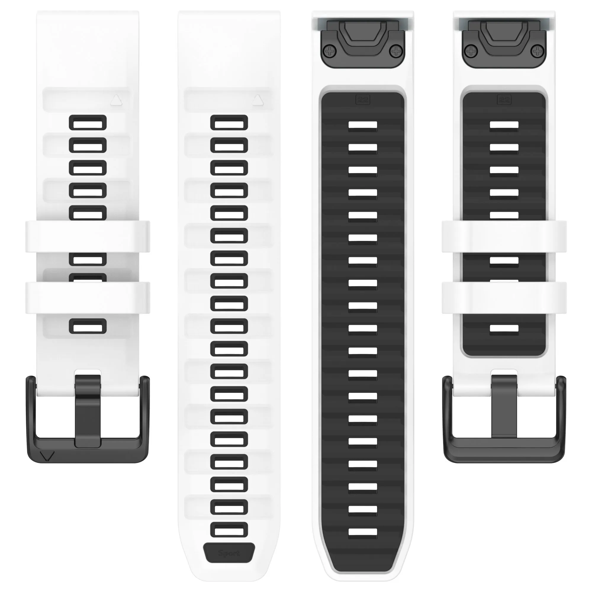22mm 26mm Quick Fit Strap for Garmin Fenix 8 7X 7 Pro Fenix 6X 6 5X 5Plus Tactix 7 silicone belt bracelet Fenix 8 band 47mm 51mm