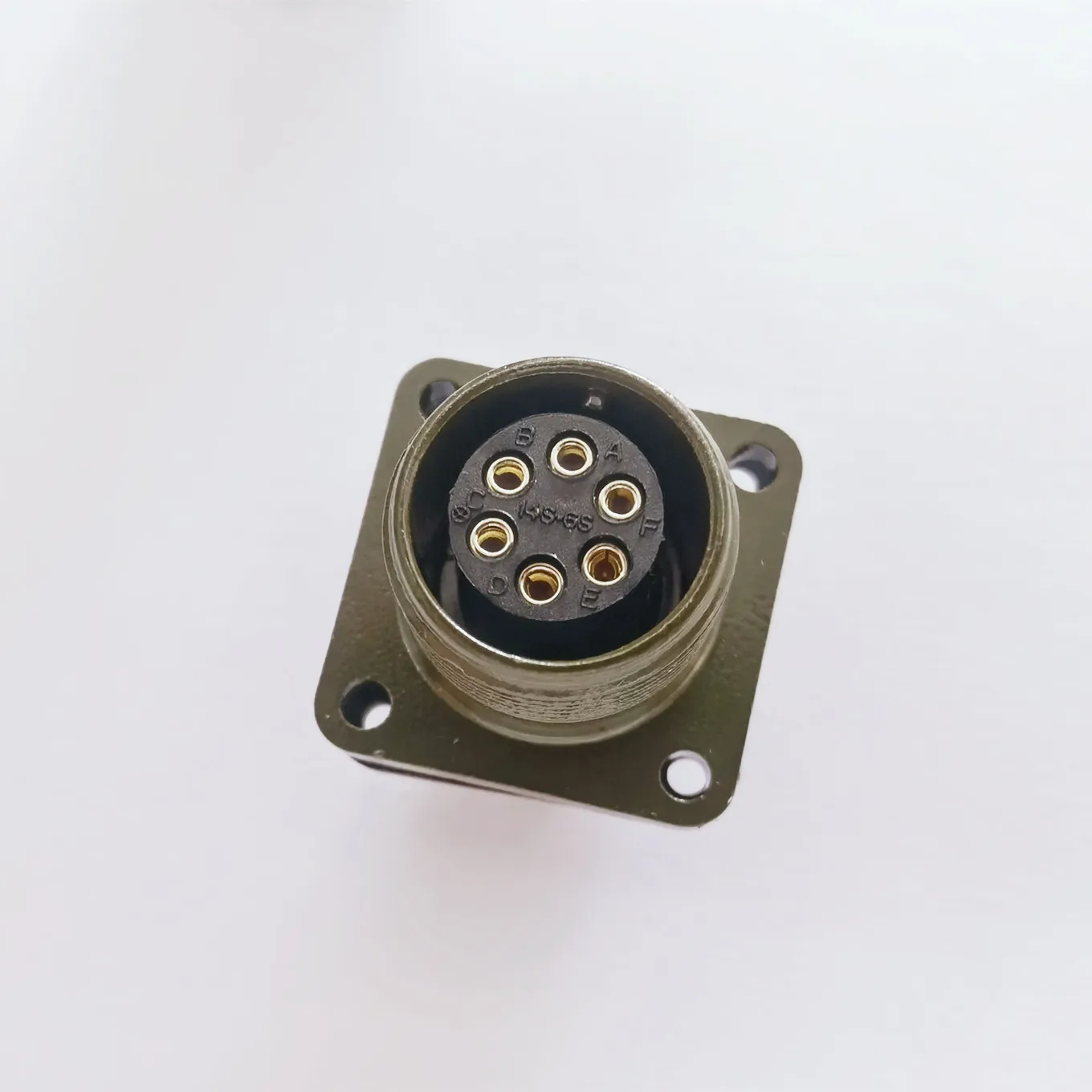 Original Neuer 100% 5015 Luftfahrtstecker MS3106A14S-6P MS3102A14S-6S 6-poliger Wasserdichter Gerader Steckverbinder – Detail 1