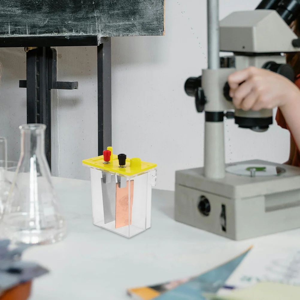 مجموعتان من أدوات تجربة الفيزياء لصندوق المياه المالحة، مشروع علوم الكهرباء للخلية الأساسية للأطفال #5