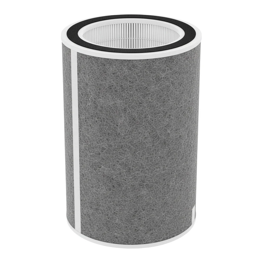For Shark HP202 Air Purifier Compatible HEPA Replacement Filter with Activated Carbon for Indoor Air Purification