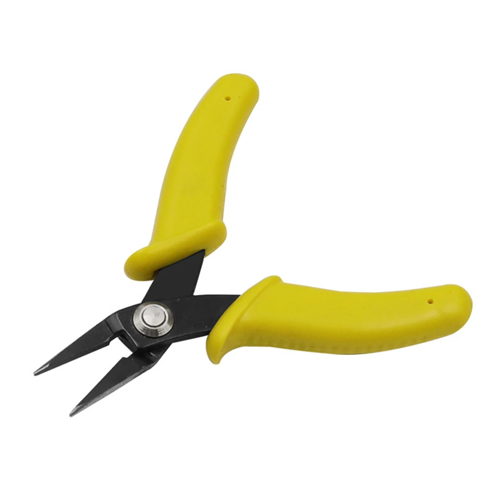 3.5 Inch Pliers DIY Assembly Tool Ultra-Sharp Blade Versatile Use PVC Handle Specially Designed Tips Comfortable Grip