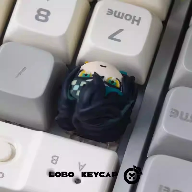 LOBO Genshin Mechanical Keyboard keycap Profile key Cap Resin Cherry Kinnich Marani Customized Game Keycaps PC Accessories Gifts