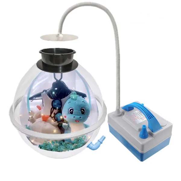 

38cm Dual Inflatable Replaceable Mouth Gift Making Tool Keepsake Stuffer Kit Balloon Stuffing Machine