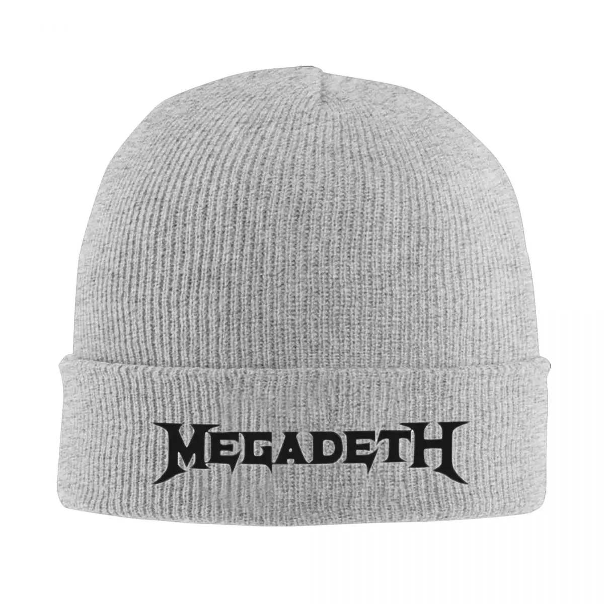 

Megadeths Buyar Knitted Hat Women's Men's Skullies Beanies Autumn Winter Hat Hip Hop Metal Rock Band Warm Melon Cap