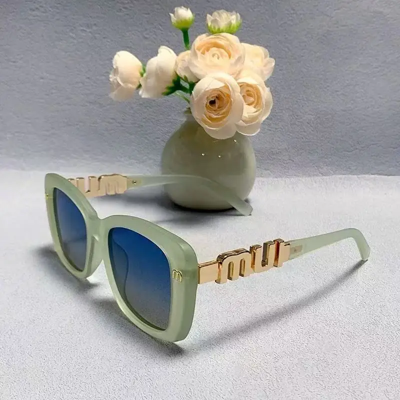 

Ins Big Square Polarized Sunglasses 2025 New Fashion Women Men High-end Letters Sun Glasses Ladies Trendy Gafas De Sol UV400