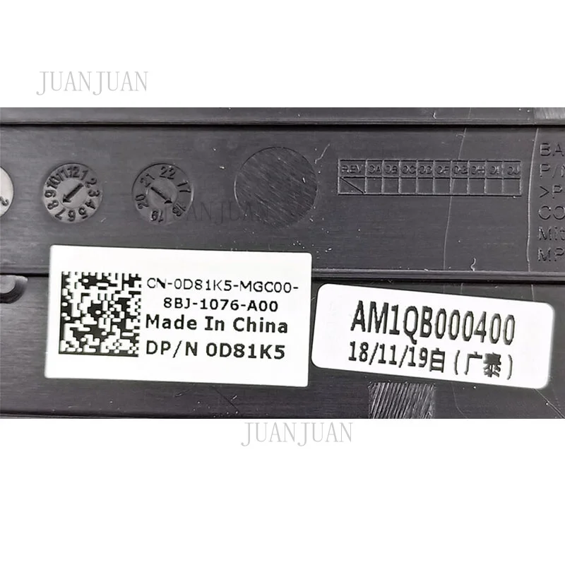 A+ Silver For Dell Alienware 17 R4 17 R5 Laptop Bottom Cover E Shell 0D81K5 D81K5