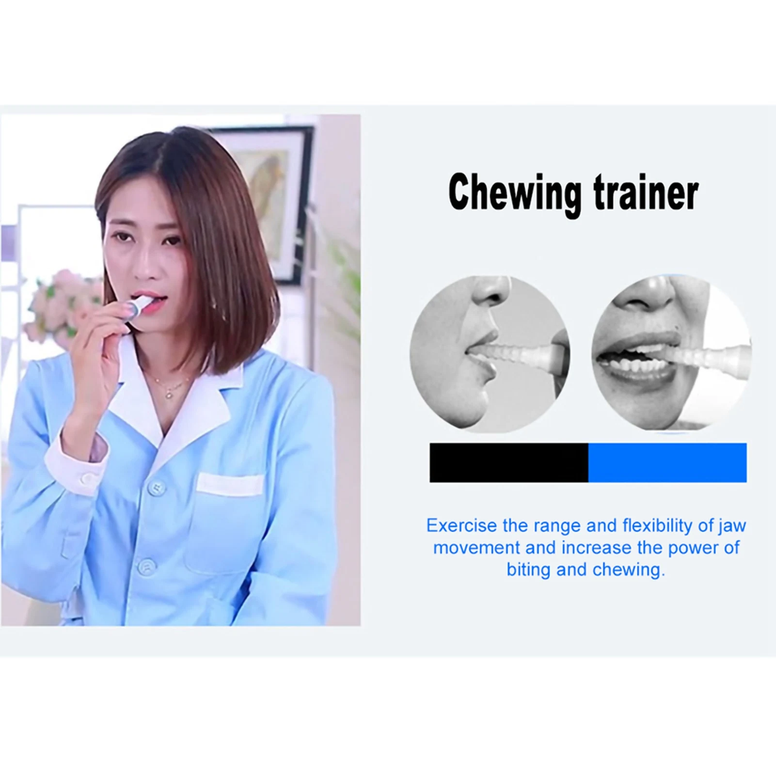 Oral Perceiving Training /Set Oral Lips Muscle Perceiving Training Recovery Trainer Massager Brush Health Care