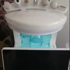 Ice Blue 7-in-1 AI Skin Analysis & Hydro Dermabrasion Machine Ultrasonic + RF Facial Device Deep Cleansing & Rejuvenation CE