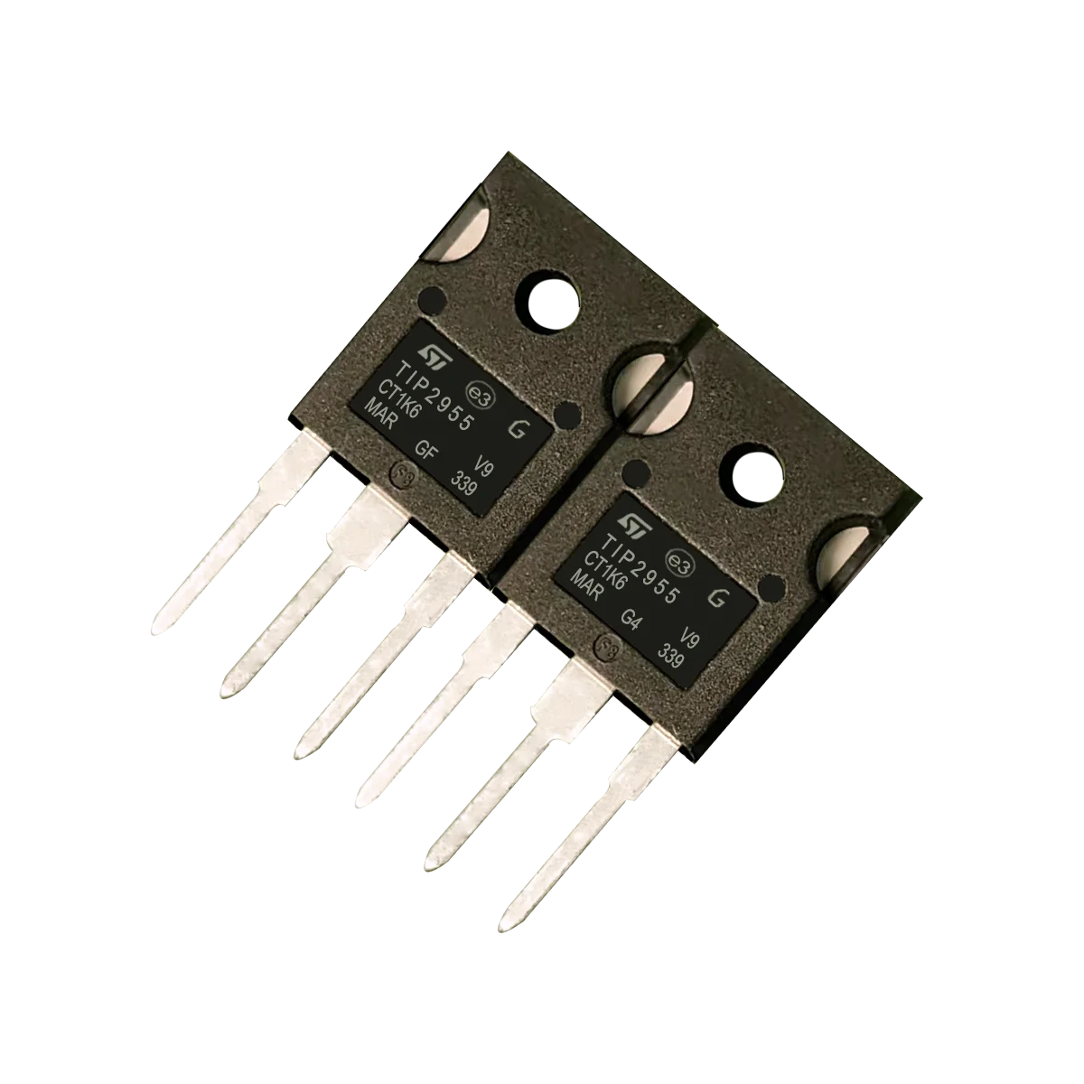 

10PCS TIP2955 TO-247 15A 100V Fast Shipping