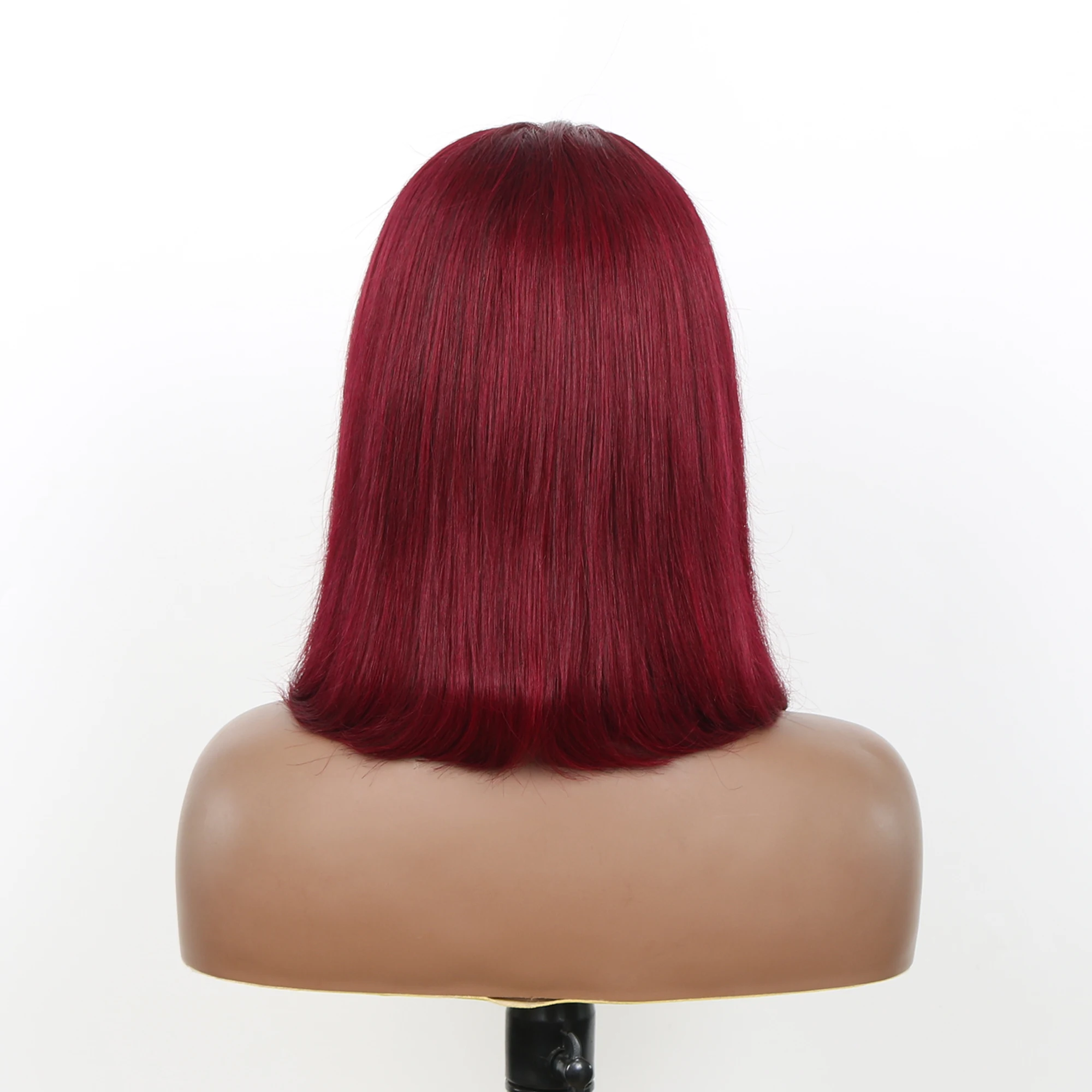 99J Burgundy 6x4 Hd Lace Closure Glueless Wig Human Hair Ready To Wear 4x6 Transparent Lace Frontal Glueless Wig On Sale