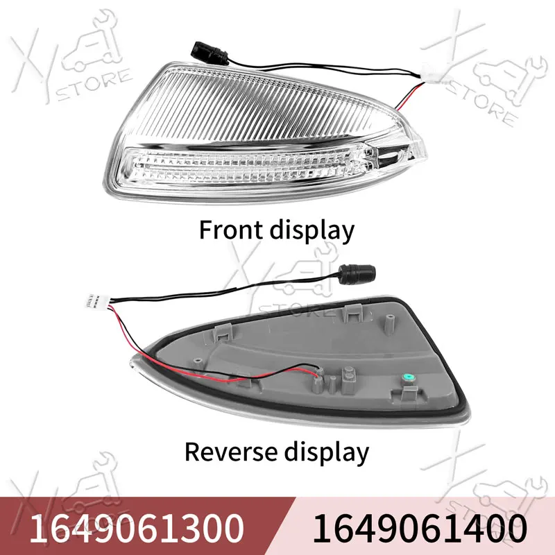 Car Rearview Mirror Turn Signal Lights A1649061300 A1649061400 For Mercedes Benz ML GL W164 W251 W204 GL350 GL450 GL500 ML350