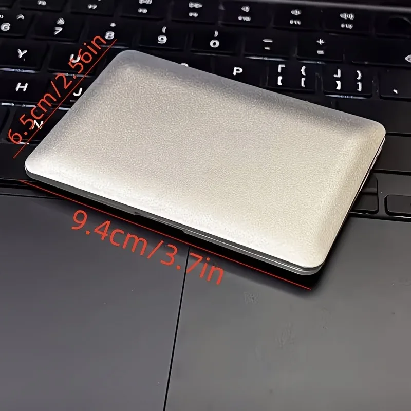 Creative Portable Mini Computer Mirror Foldable Laptop Shape Makeup Mirror High Quality Pocket Mirror Beauty Makeup Mirror