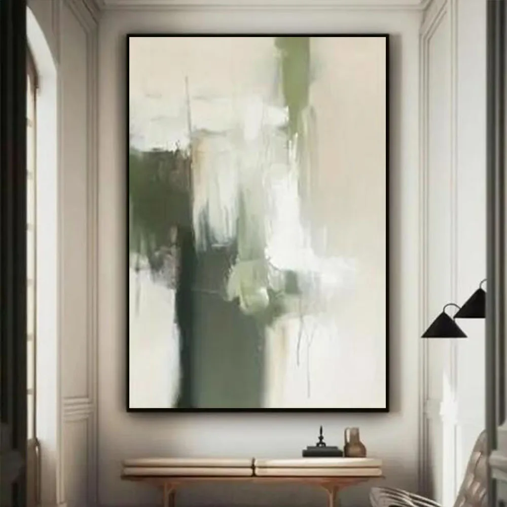 

New Design Interior Canvas Artwork Grey Abstract Oil Painting Modern Large Lliving Room Wall art Pictures for Home Decor Picture