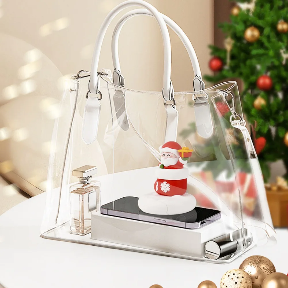 Santa Claus Christmas Phone Holder Snowman Stretchable Mobile Phone Stand Desk Decor Support Cell Phone Bracket