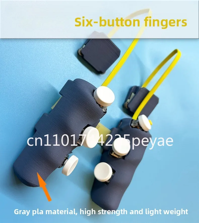 Connect the points and shoot the gamepad button with six fingers, eight fingers and ten fingers