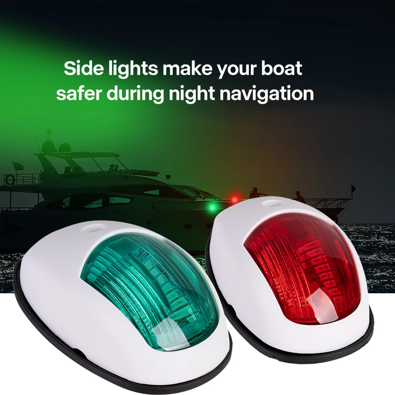 Ship navigation light LED side and left side light Yacht side light Sailing light for boats channel light side light signal ligh