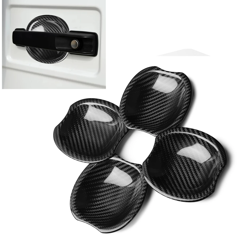 

Carbon Fiber Door Bowl Handle Cover Parts Kit For Mercedes-Benz G G500 W463 W464