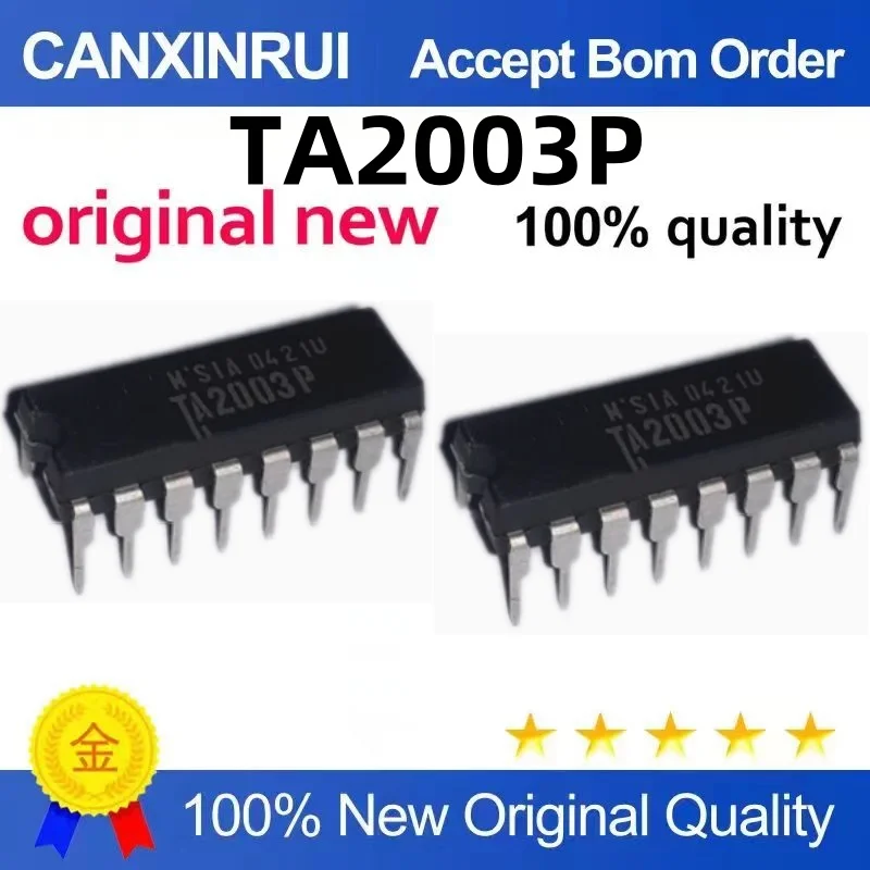 

（100 pieces）TA2003 TA2003P TA2003AP In-Line DIP-16 FM/am Radio Circuit