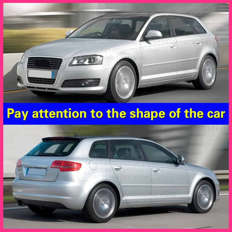 اللوحات الأمامية والخلفية مناسبة لأودي A3 2004-2012 SPORTBACK HATCHBACK SPLASH GUARDS 2011 2010 2009 2008 2007 2006 2005 ملحقات