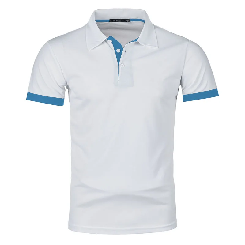 Polo t shirts men short sleeve t-shirt fitness summer clothes men\'s candy color tshirt streetwear slim tops tees Size 8XL MY1155