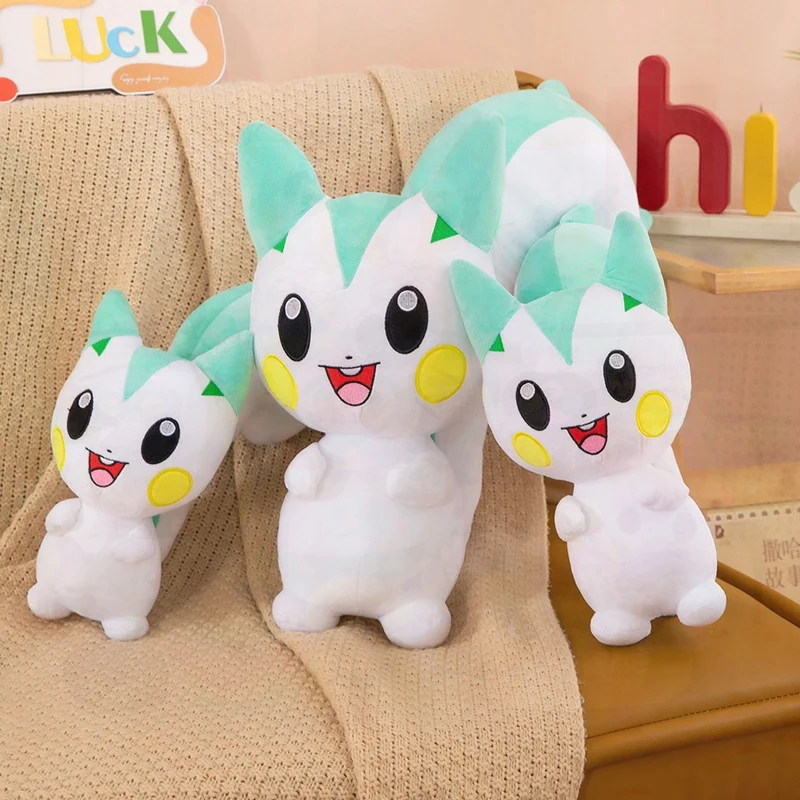 

Pokemon Pachirisu Plush Toy Soft Stuffed Animal Doll Cute Electric Squirrel Figure Perfect Gift for Kids Fans Home Decor Pillow