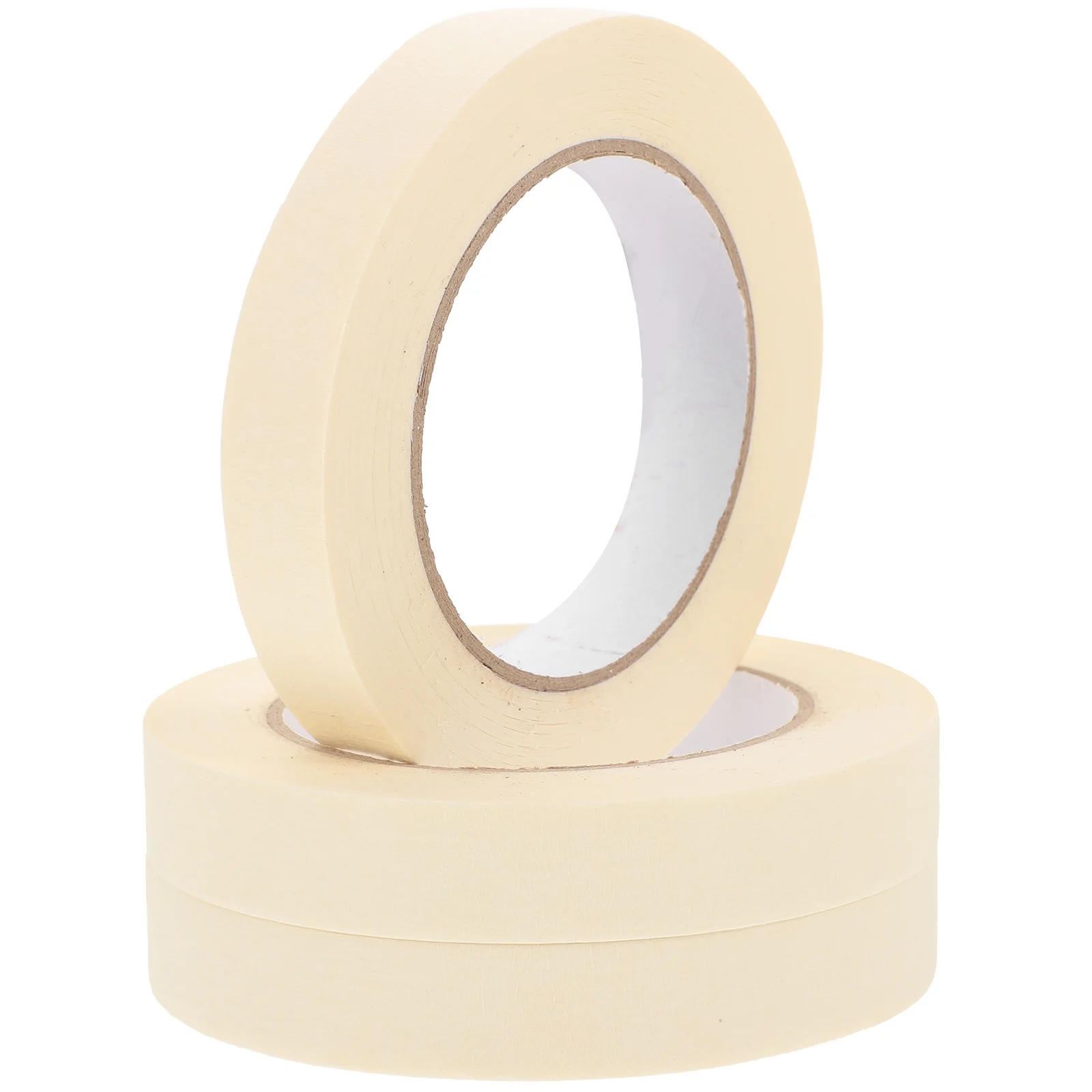 3 Rolls Multi-Functional Masking Tape Strong Sticky Paper Tape for Drawing Labeling and Spray Protection