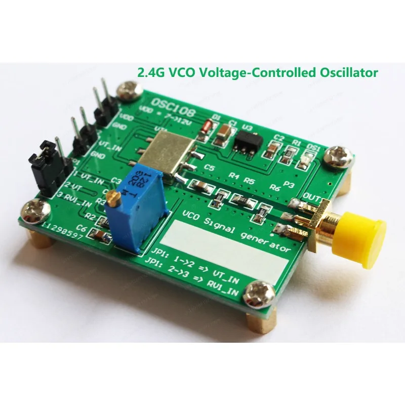2.4G RF Microwave VCO Voltage Controlled Oscillator, High Frequency VCXO Module