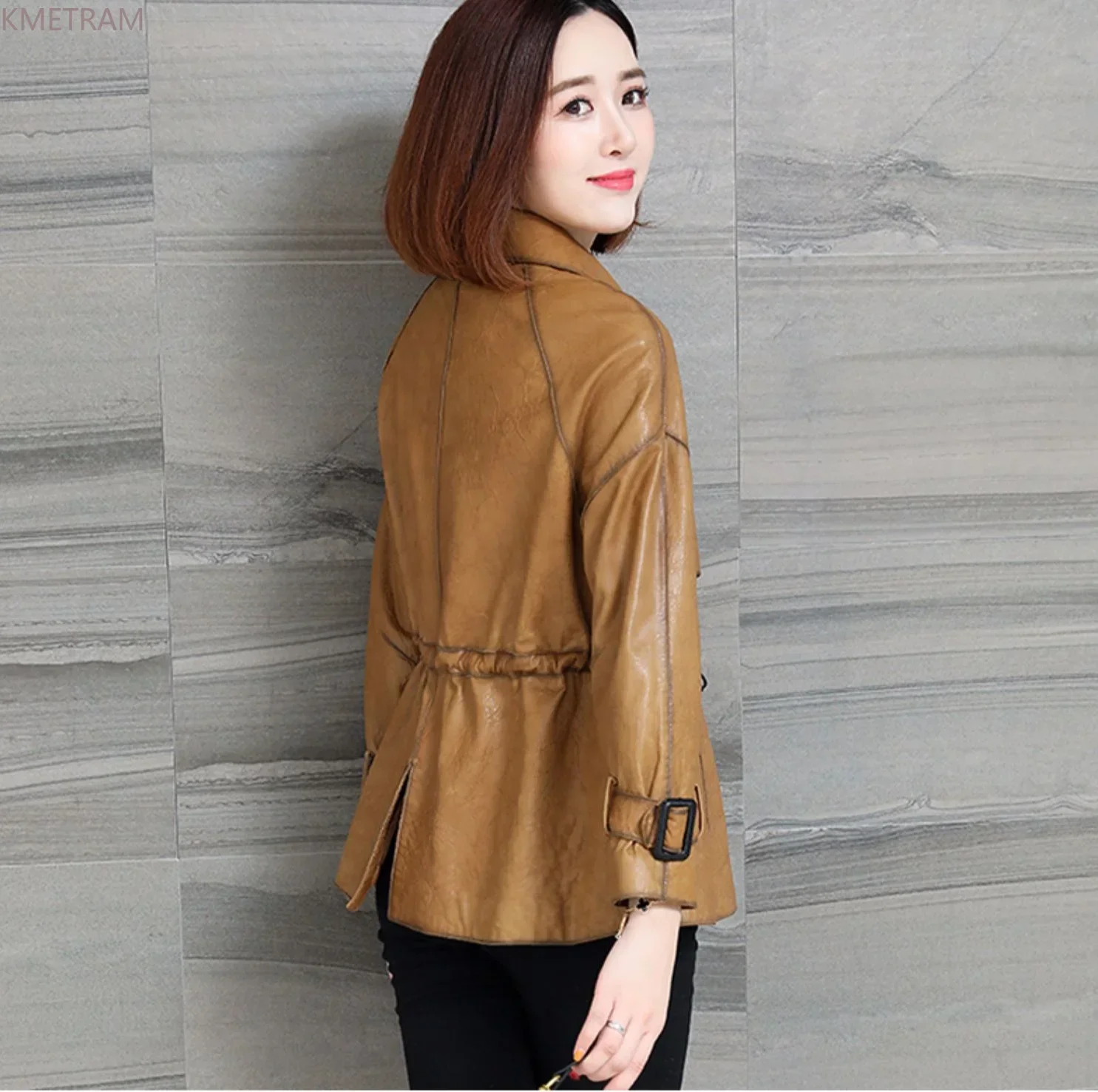 Real Leather Jacket for Women 2024 Autumn and Winter Short Slim Leather Jackets Woman Clothes Genuine Sheepskin Coat New Fashion