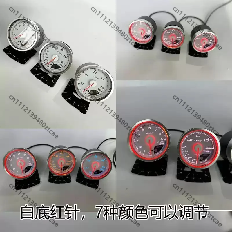 Monitoring Meter, Plug & Play Multi-data Dash Instrument For Car Coolant Temp Rotational Speed Turbo Pressure Display Mod Parts
