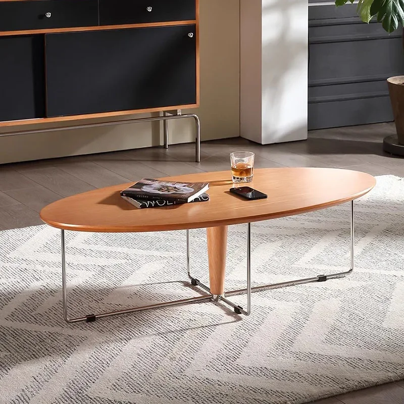 

-Роскошный деревянный журнальный столик, дизайнерский органайзер, простой минималистичный журнальный столик, обеденный центр Meubles De Salon, постмодернистская мебель