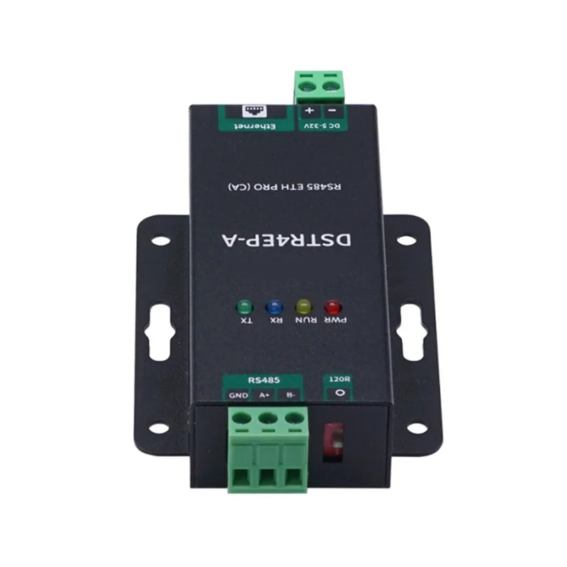 【العلامة التجارية الجديدة】JSON Mott TCP إلى الدعم التسلسلي Modbus Ethernet الخادم التسلسلي الصناعي RS485 ETH PRO(CA) إلى وحدة إيثرنت RJ45