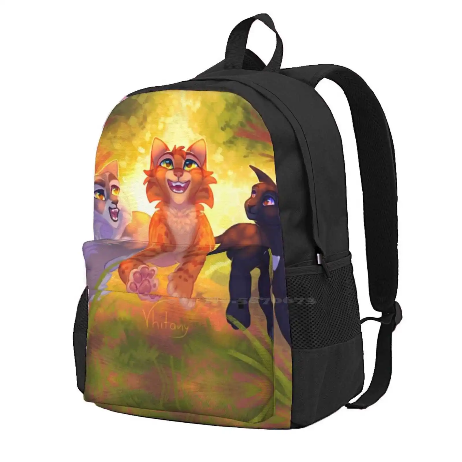 -Лучшие друзья, горячая Распродажа, рюкзак, модные сумки, кошки, лучшие друзья, Firestar, серая полоса, серая полоса, Когтеточка, фанат, книги, лес