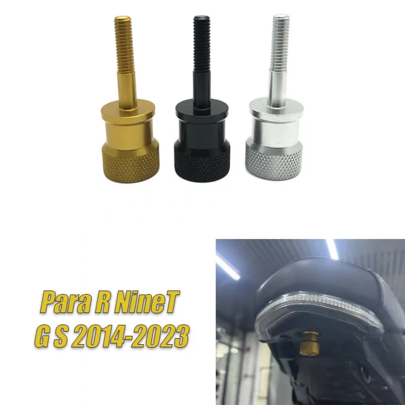 For BMW R NineT Rninet Pure Racer Scrambler Urban G S 2014-2022 2023 Motorcycle CNC Seat Bolt Tab Screw Quick Release Removal