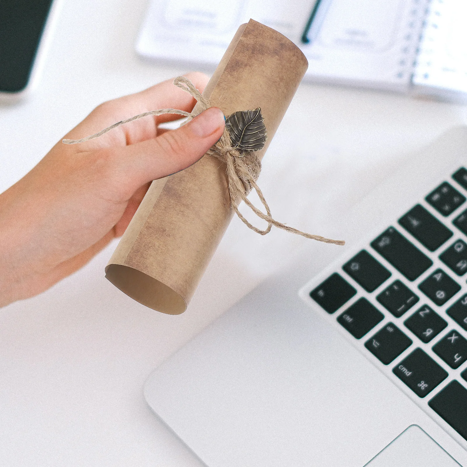 

5Sets Vintage Kraft Envelope Small Size Paper for Wrapping Letter Container Stationery Supply Envelope Packaging