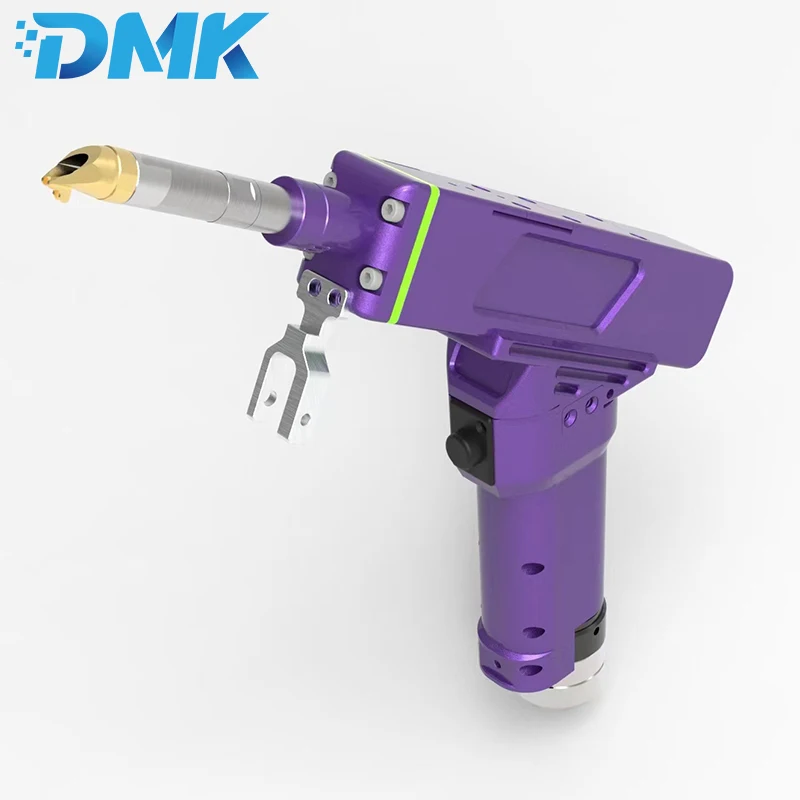 DMK Qilin DWT20 Single Wobble Handheld Fiber Laser Welding Head Light In Weight Soldering Gun