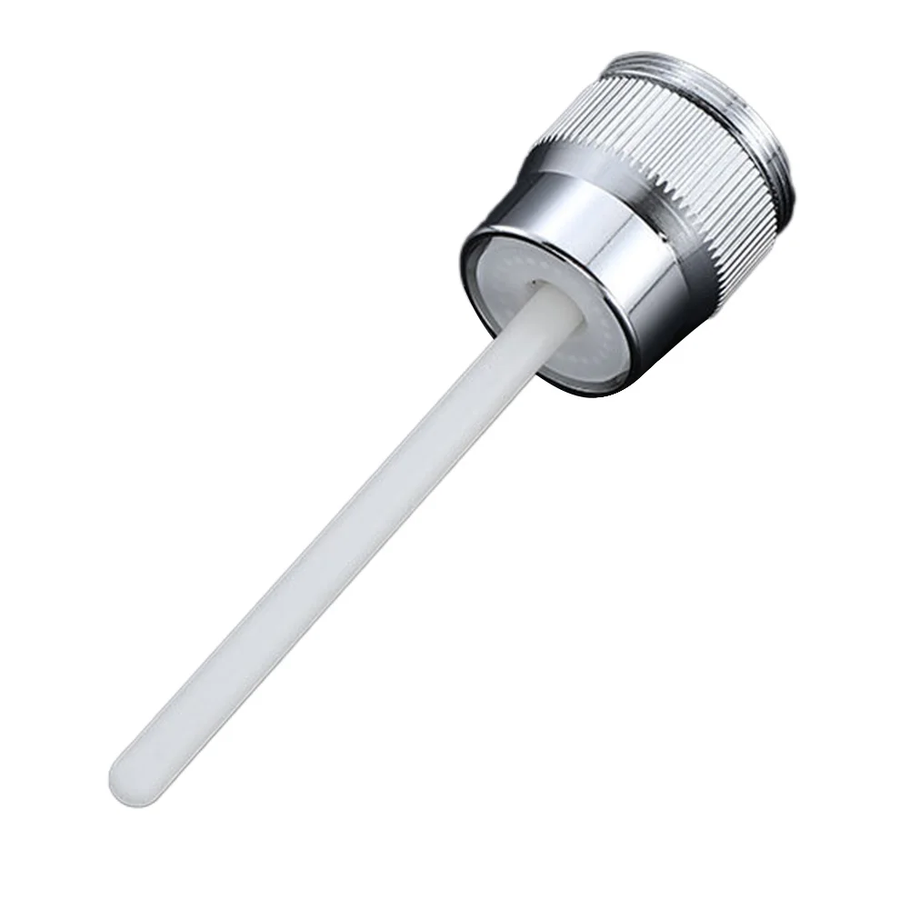 

Гладкая хромированная насадка-аэратор, пластиковый стержень, прочная насадка-аэратор для ванной и кухни, бронзовый барботерный носик