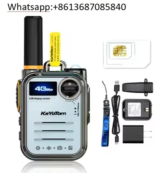 M22 4g handheld blau radio batterie betriebenes walkie talkie bluetooth transceiver langlauf ptt unterstützt zello ipx5 wasser