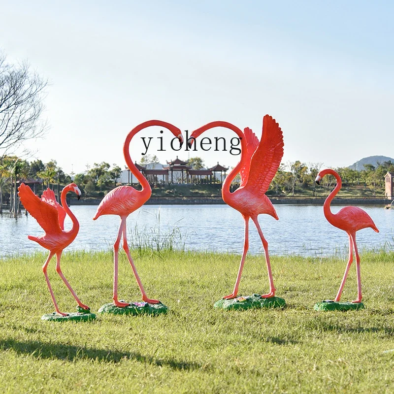 BJ-12 outdoor animal simulation sculpture courtyard garden forest pool landscaping ornaments